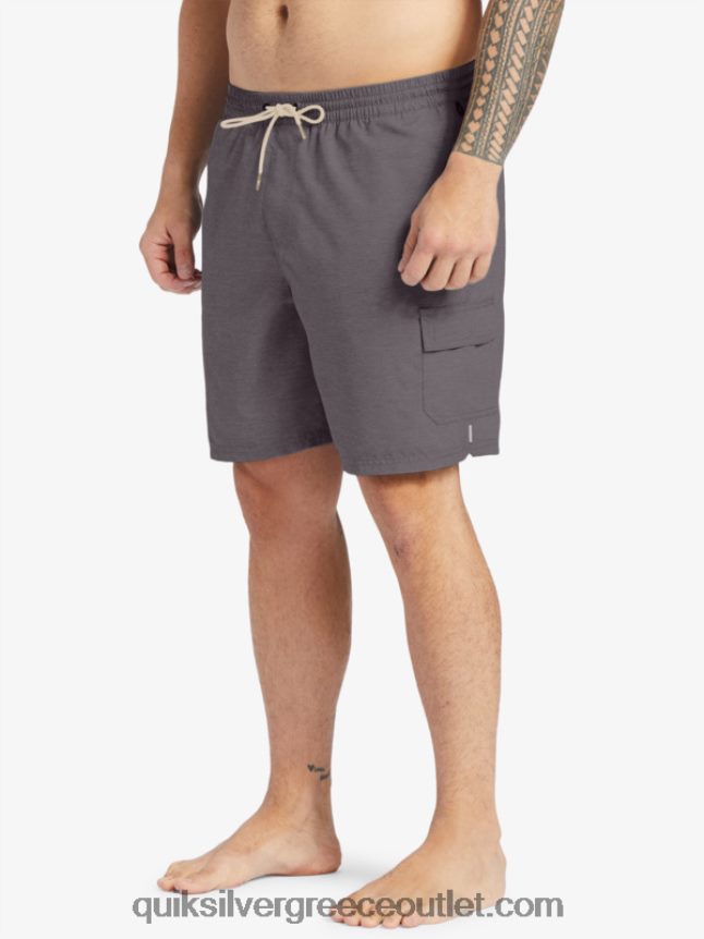 ισορροπία waterman 18 βολέ Quiksilver άνδρες 66LP84910 σκούρο γκρι ρείκι