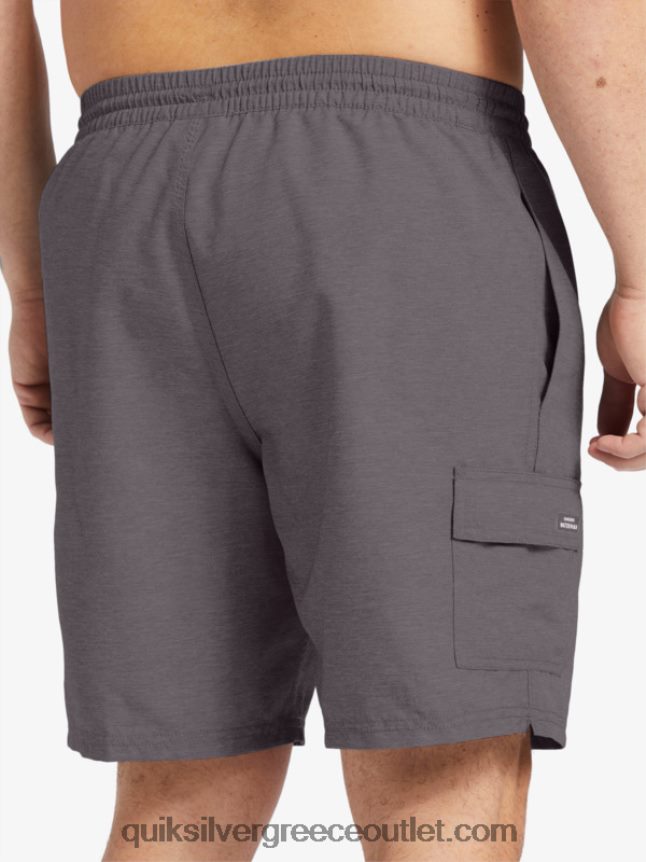 ισορροπία waterman 18 βολέ Quiksilver άνδρες 66LP84910 σκούρο γκρι ρείκι