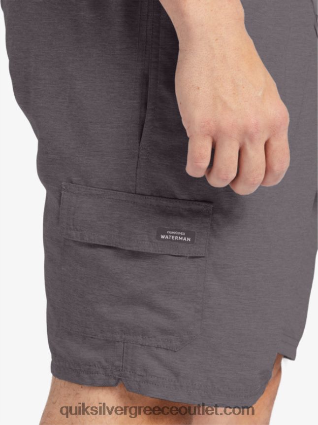 ισορροπία waterman 18 βολέ Quiksilver άνδρες 66LP84910 σκούρο γκρι ρείκι