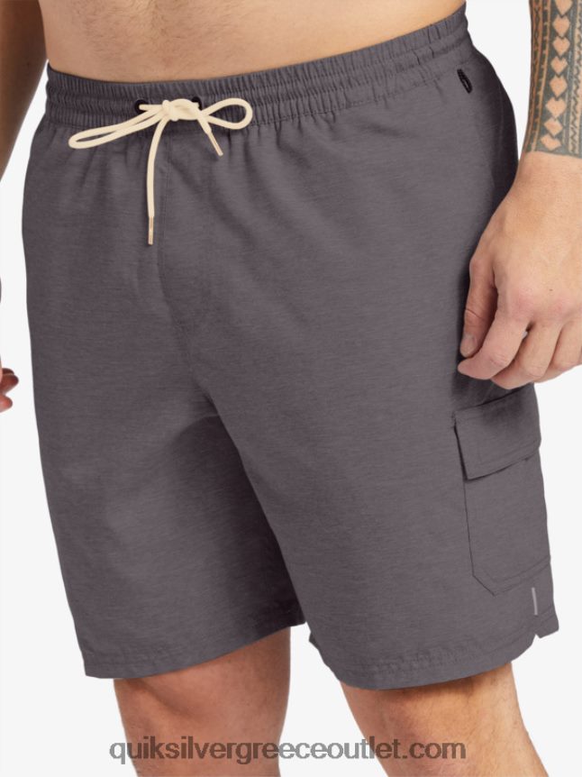 ισορροπία waterman 18 βολέ Quiksilver άνδρες 66LP84910 σκούρο γκρι ρείκι