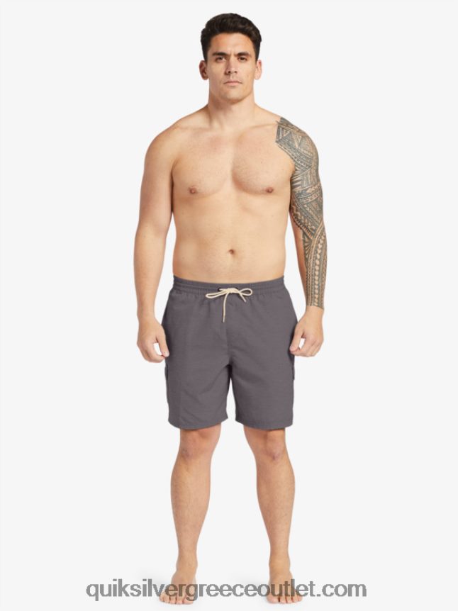 ισορροπία waterman 18 βολέ Quiksilver άνδρες 66LP84910 σκούρο γκρι ρείκι