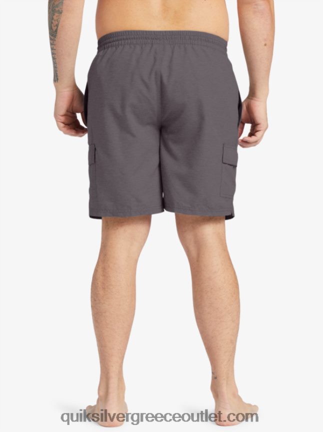 ισορροπία waterman 18 βολέ Quiksilver άνδρες 66LP84910 σκούρο γκρι ρείκι