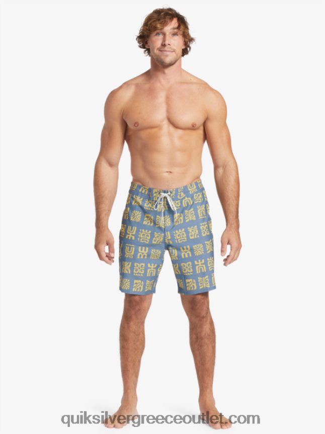 κουπί καναλιού waterman 20 boardshort Quiksilver άνδρες 66LP84639 σημαία μπλε κανάλι κουπί bs