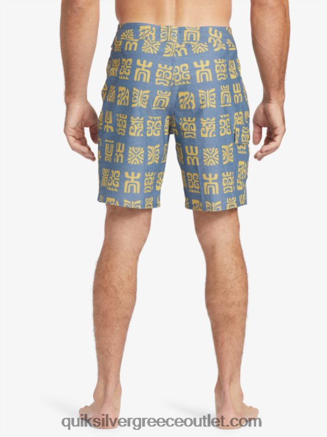 κουπί καναλιού waterman 20 boardshort Quiksilver άνδρες 66LP84639 σημαία μπλε κανάλι κουπί bs