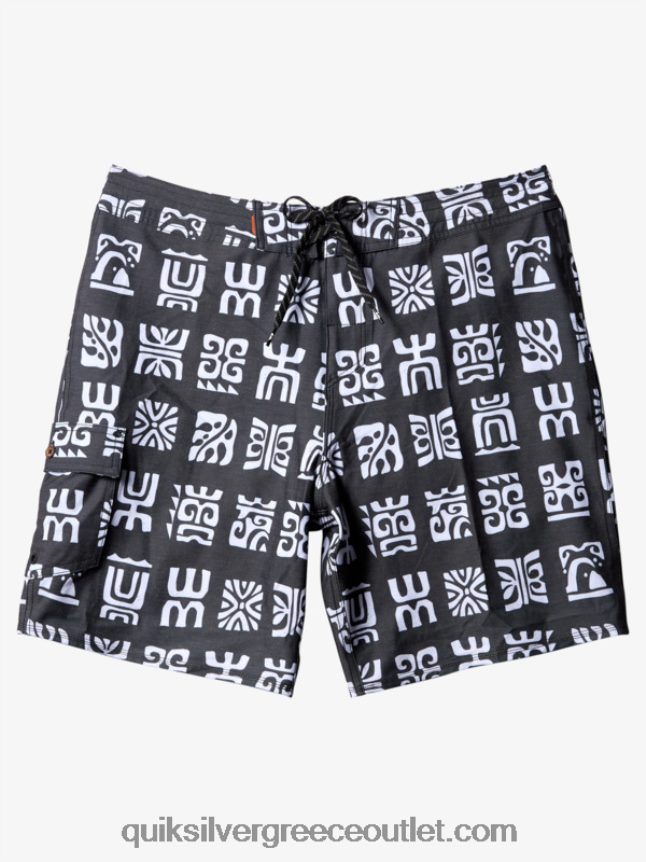 κουπί καναλιού waterman 20 boardshort Quiksilver άνδρες 66LP84640 κουπί μαύρου καναλιού bs