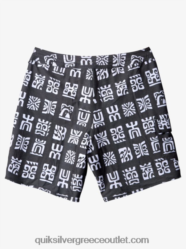 κουπί καναλιού waterman 20 boardshort Quiksilver άνδρες 66LP84640 κουπί μαύρου καναλιού bs