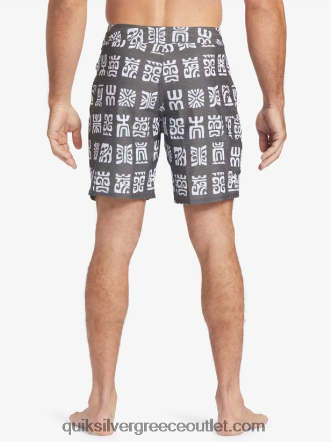κουπί καναλιού waterman 20 boardshort Quiksilver άνδρες 66LP84640 κουπί μαύρου καναλιού bs