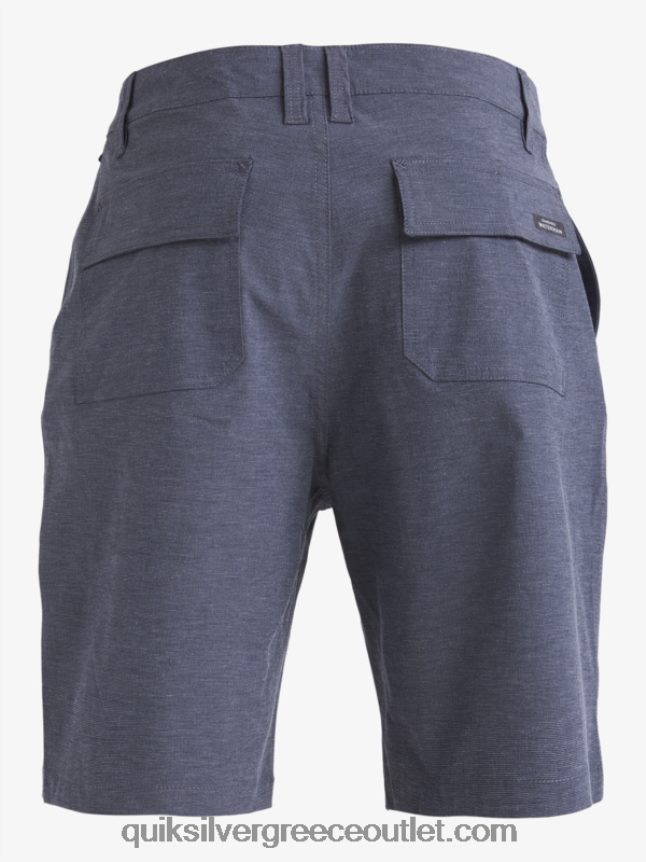 waterman backwater 20 boardshort αμφίβια Quiksilver άνδρες 66LP84774 μαύρος