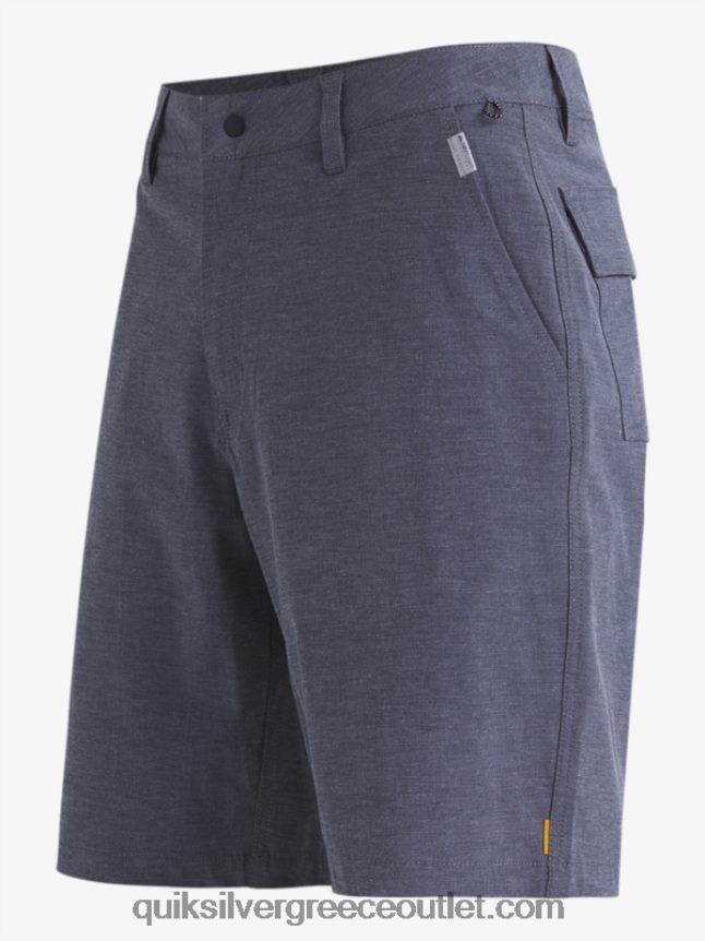 waterman backwater 20 boardshort αμφίβια Quiksilver άνδρες 66LP84774 μαύρος