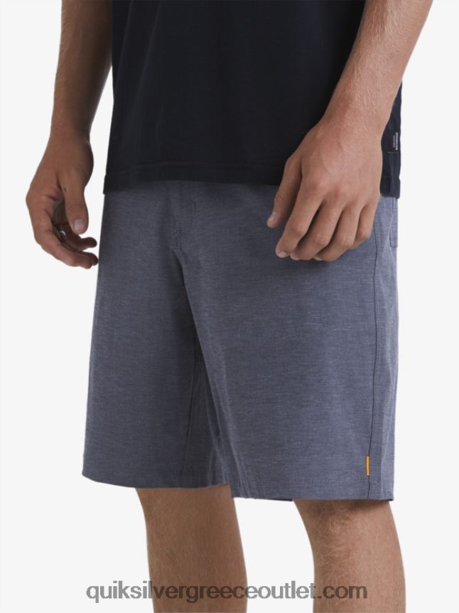 waterman backwater 20 boardshort αμφίβια Quiksilver άνδρες 66LP84774 μαύρος