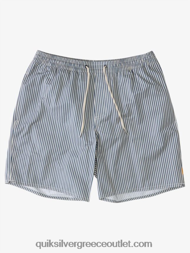 waterman deck stripe 19 volleys Quiksilver άνδρες 66LP841842 σημαία μπλε λωρίδα καταστρώματος