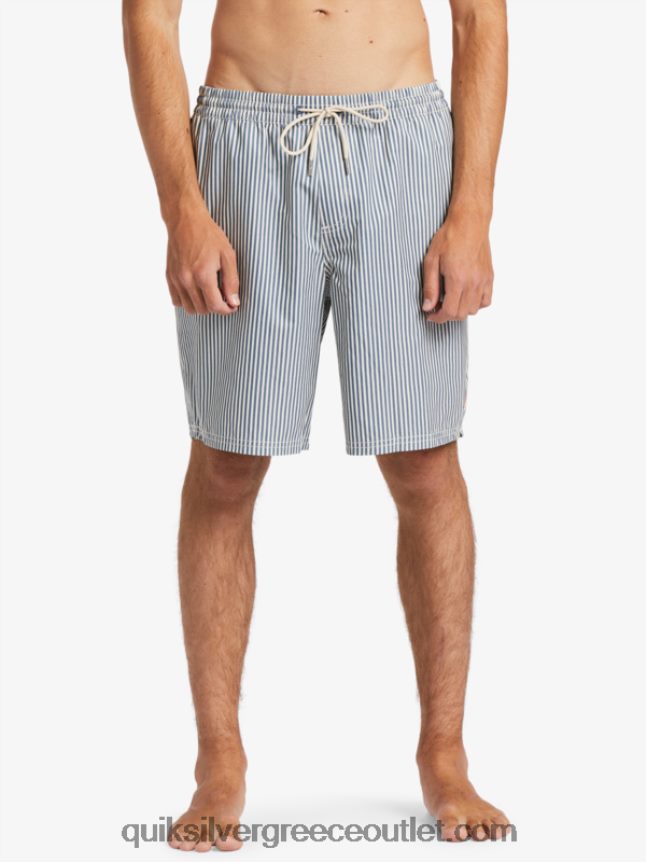 waterman deck stripe 19 volleys Quiksilver άνδρες 66LP841842 σημαία μπλε λωρίδα καταστρώματος