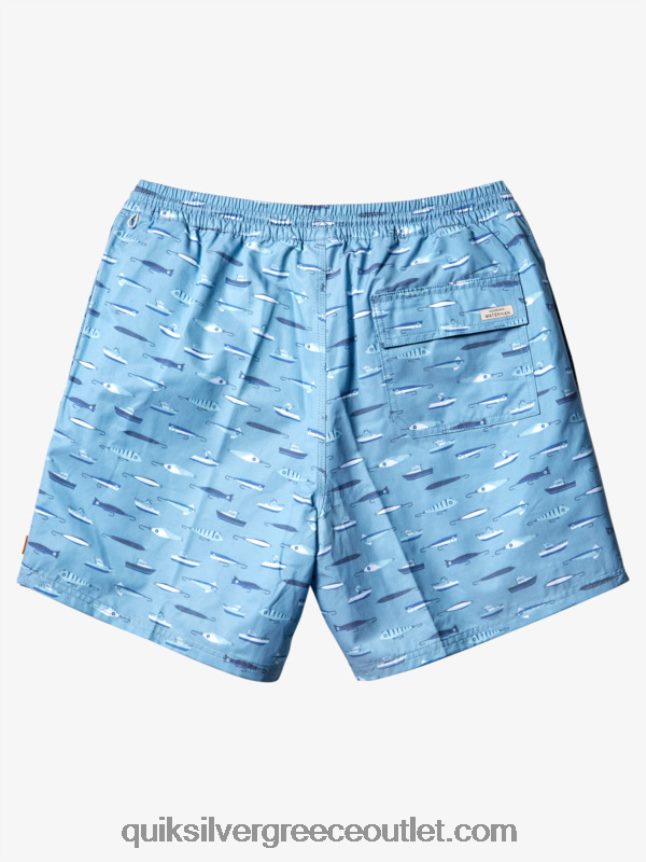 waterman drag εβδομάδα 17 βόλεϊ Quiksilver άνδρες 66LP84544 σούρουπο μπλε σύρετε εβδομάδα