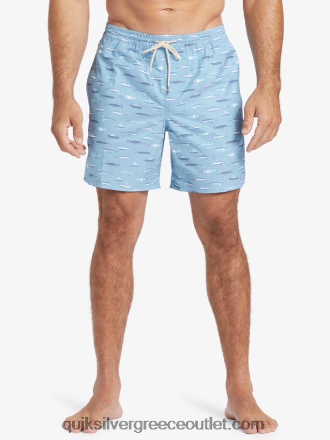 waterman drag εβδομάδα 17 βόλεϊ Quiksilver άνδρες 66LP84544 σούρουπο μπλε σύρετε εβδομάδα