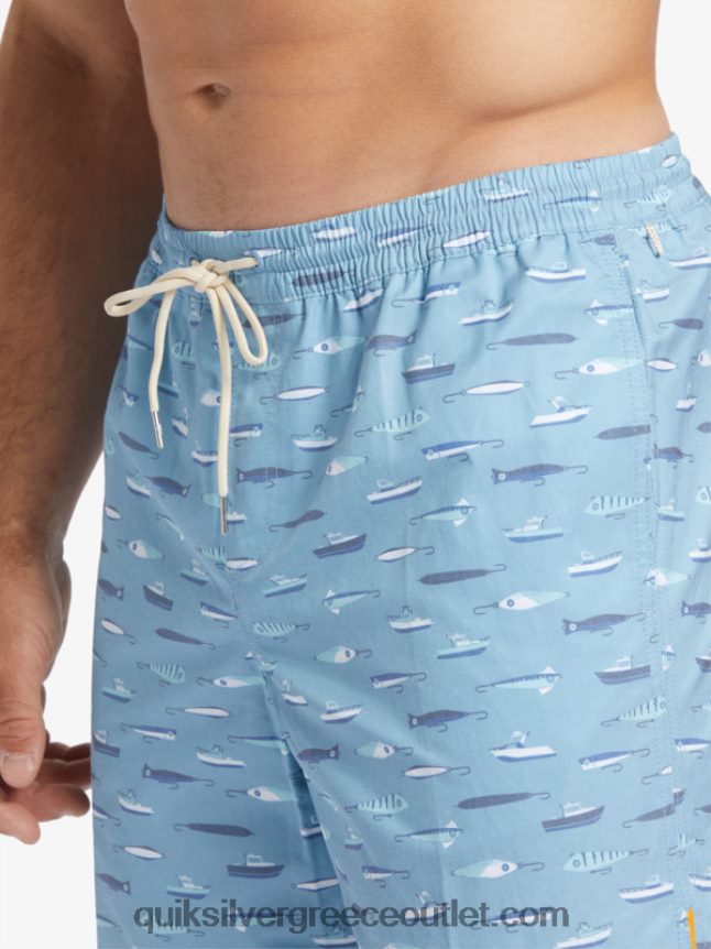 waterman drag εβδομάδα 17 βόλεϊ Quiksilver άνδρες 66LP84544 σούρουπο μπλε σύρετε εβδομάδα