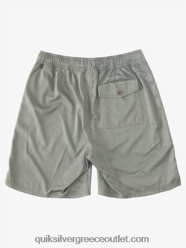 waterman scout φερμουάρ αμφίβιο 20 boardshort Quiksilver άνδρες 66LP841325 σκονισμένη ελιά