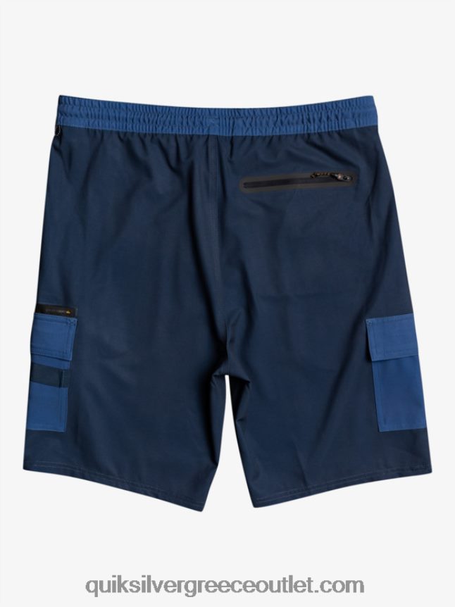 waterman seafaring amphibian 20 υβριδικά σορτς Quiksilver άνδρες 66LP841851 μεσάνυχτα ναυτικό