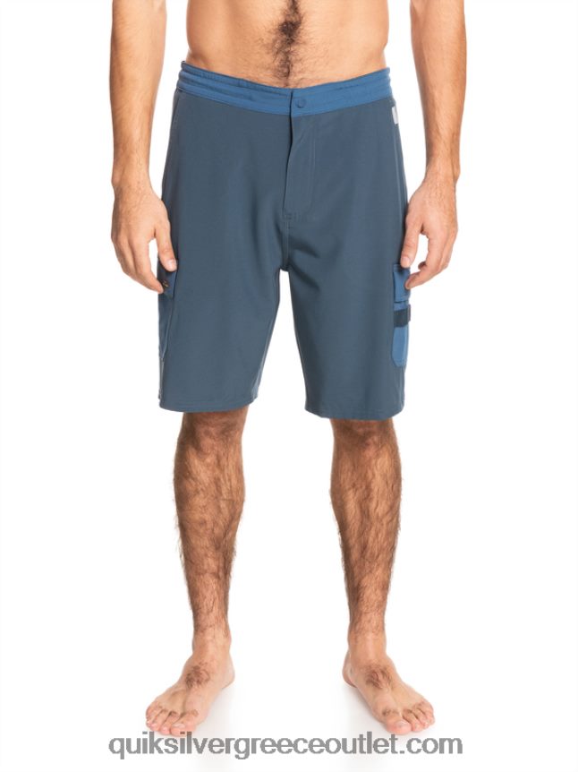 waterman seafaring amphibian 20 υβριδικά σορτς Quiksilver άνδρες 66LP841851 μεσάνυχτα ναυτικό