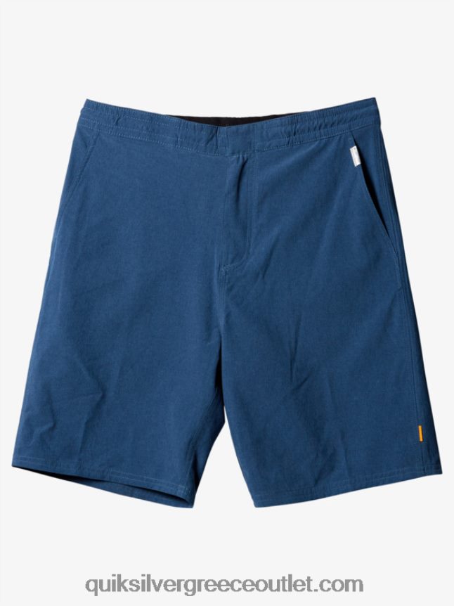 waterman suva 20 boardshort αμφίβια Quiksilver άνδρες 66LP84779 σημαία μπλε