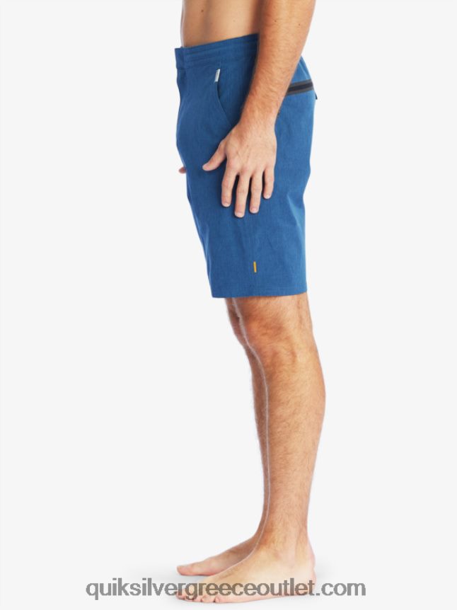 waterman suva 20 boardshort αμφίβια Quiksilver άνδρες 66LP84779 σημαία μπλε