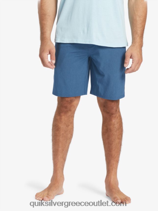 waterman suva 20 boardshort αμφίβια Quiksilver άνδρες 66LP84779 σημαία μπλε