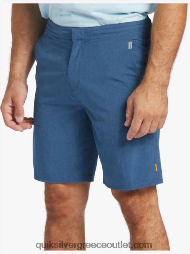 waterman suva 20 boardshort αμφίβια Quiksilver άνδρες 66LP84779 σημαία μπλε