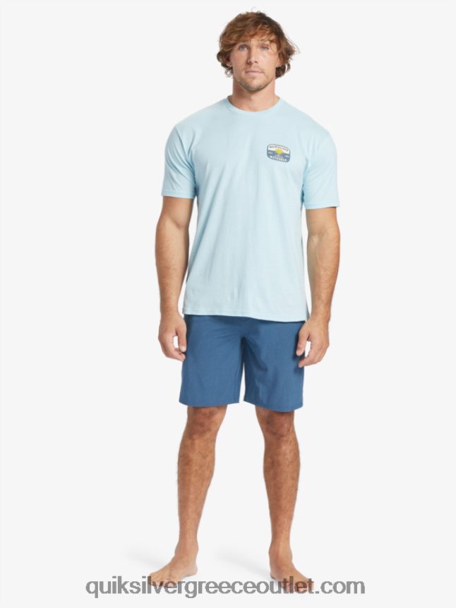 waterman suva 20 boardshort αμφίβια Quiksilver άνδρες 66LP84779 σημαία μπλε