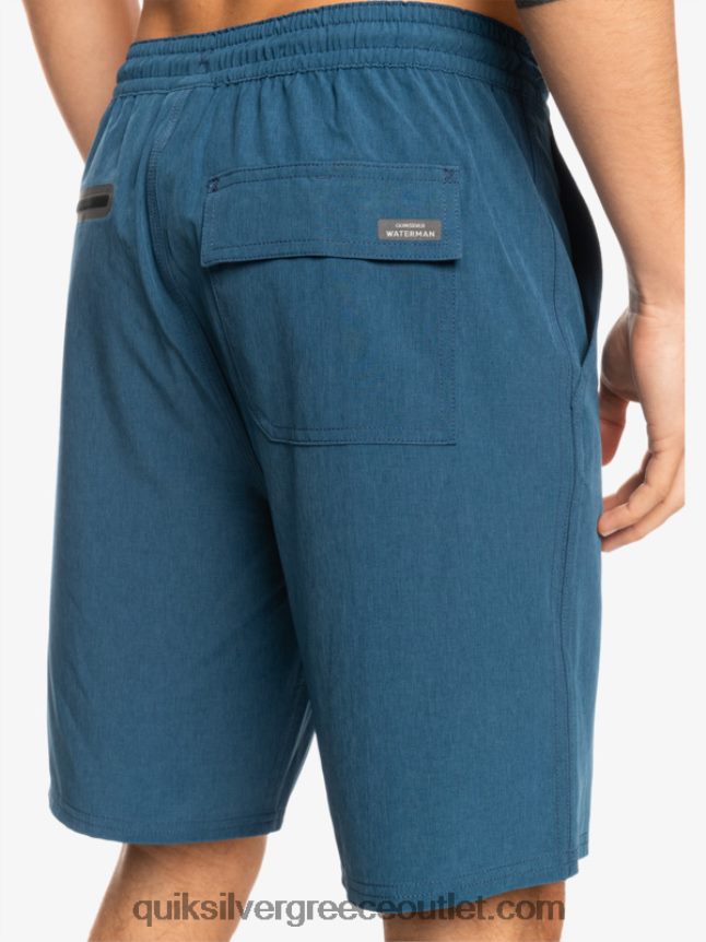 waterman suva 20 boardshort αμφίβια Quiksilver άνδρες 66LP84779 σημαία μπλε
