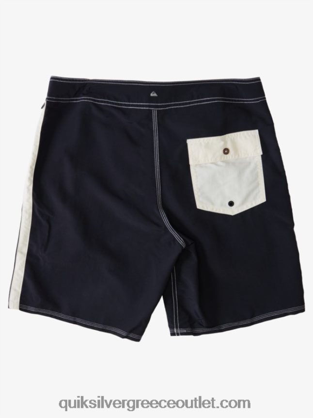 waterman throwback 19 boardshorts Quiksilver άνδρες 66LP841855 μαύρος