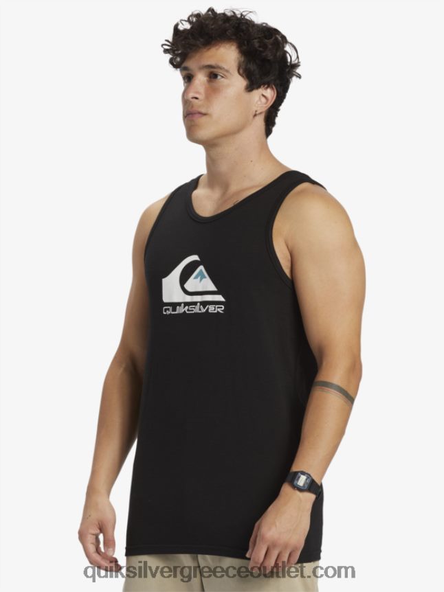 μεγάλη δεξαμενή με λογότυπο Quiksilver άνδρες 66LP84262 μαύρος
