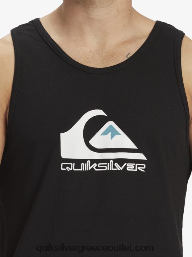 μεγάλη δεξαμενή με λογότυπο Quiksilver άνδρες 66LP84262 μαύρος