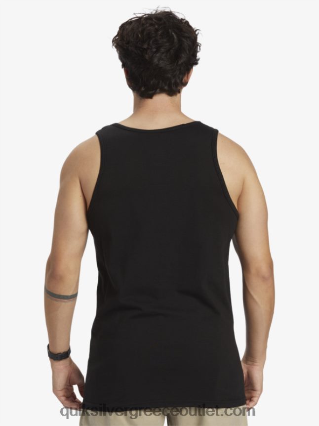 μεγάλη δεξαμενή με λογότυπο Quiksilver άνδρες 66LP84262 μαύρος