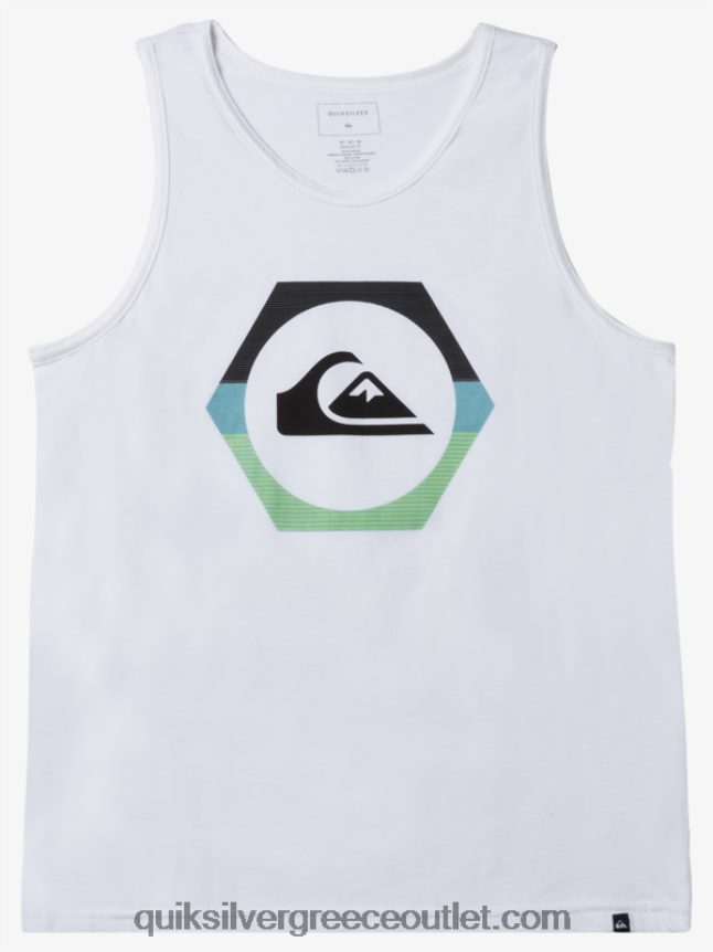 δοχείο μετατοπιστή σχήματος Quiksilver άνδρες 66LP84429 άσπρο