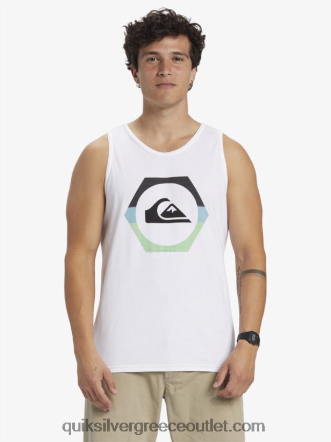δοχείο μετατοπιστή σχήματος Quiksilver άνδρες 66LP84429 άσπρο