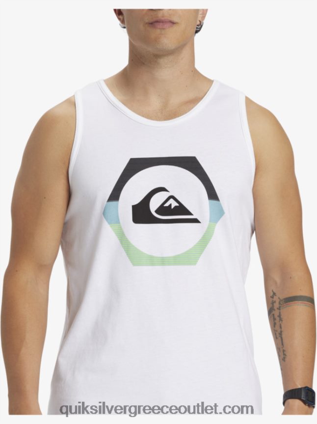 δοχείο μετατοπιστή σχήματος Quiksilver άνδρες 66LP84429 άσπρο