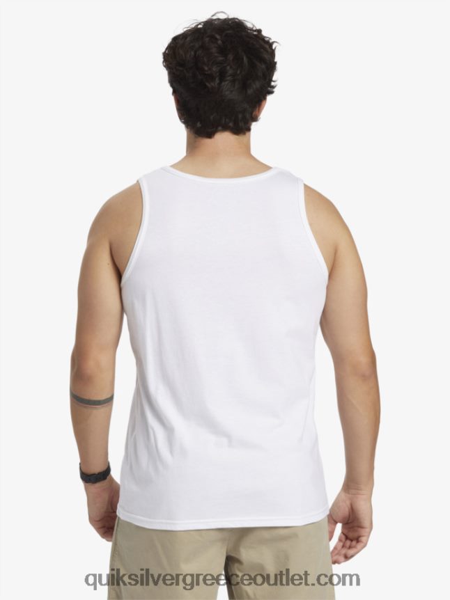 δοχείο μετατοπιστή σχήματος Quiksilver άνδρες 66LP84429 άσπρο