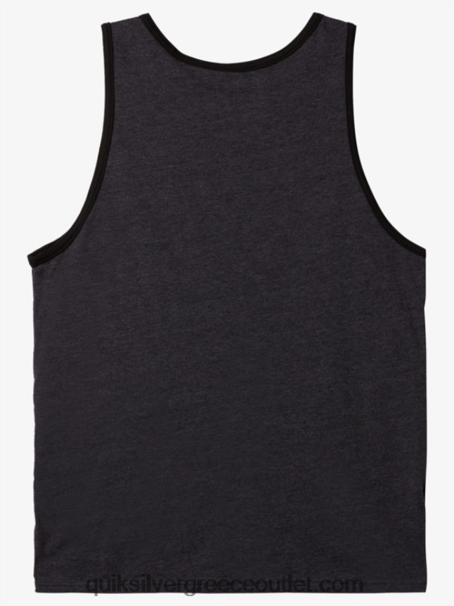 δεξαμενή ριγέ τιχουάνα Quiksilver άνδρες 66LP84453 κάρβουνο ρείκι