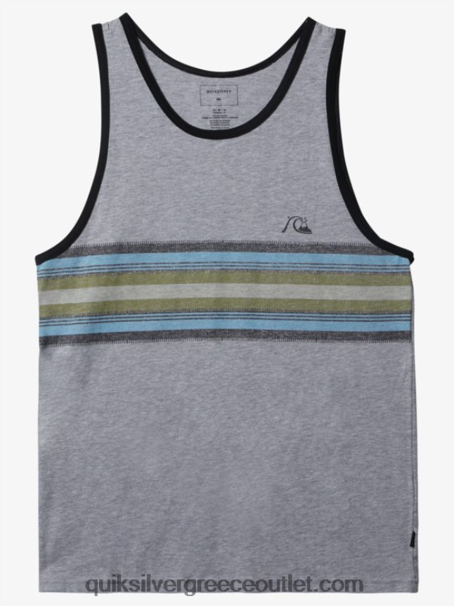 καθημερινή δεξαμενή λωρίδων Quiksilver άνδρες 66LP84704 αθλητικό ρείκι