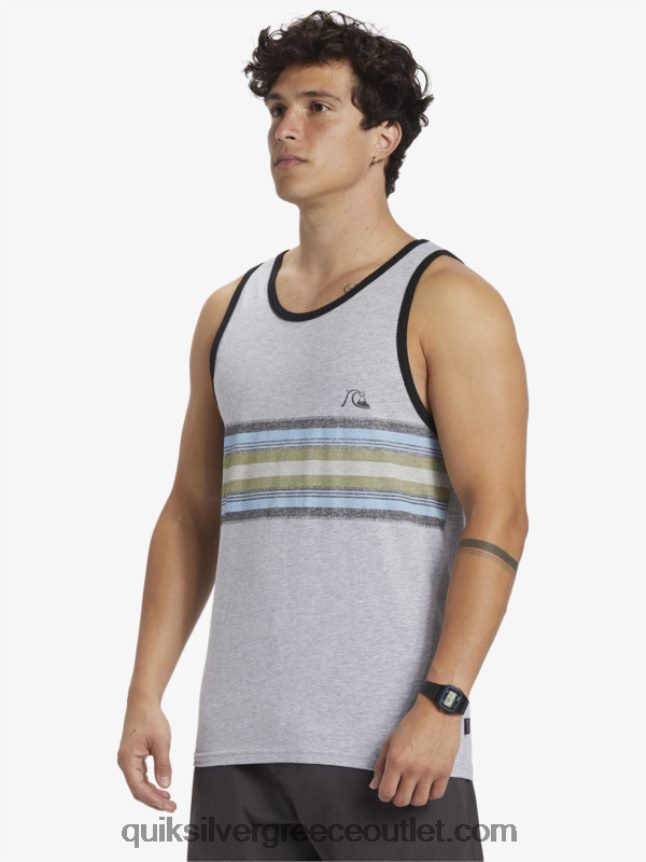 καθημερινή δεξαμενή λωρίδων Quiksilver άνδρες 66LP84704 αθλητικό ρείκι