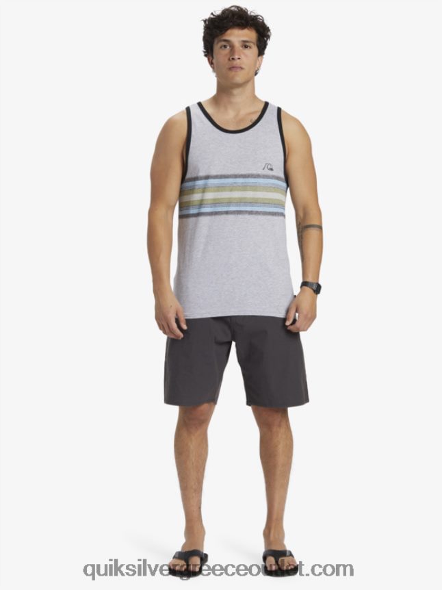 καθημερινή δεξαμενή λωρίδων Quiksilver άνδρες 66LP84704 αθλητικό ρείκι