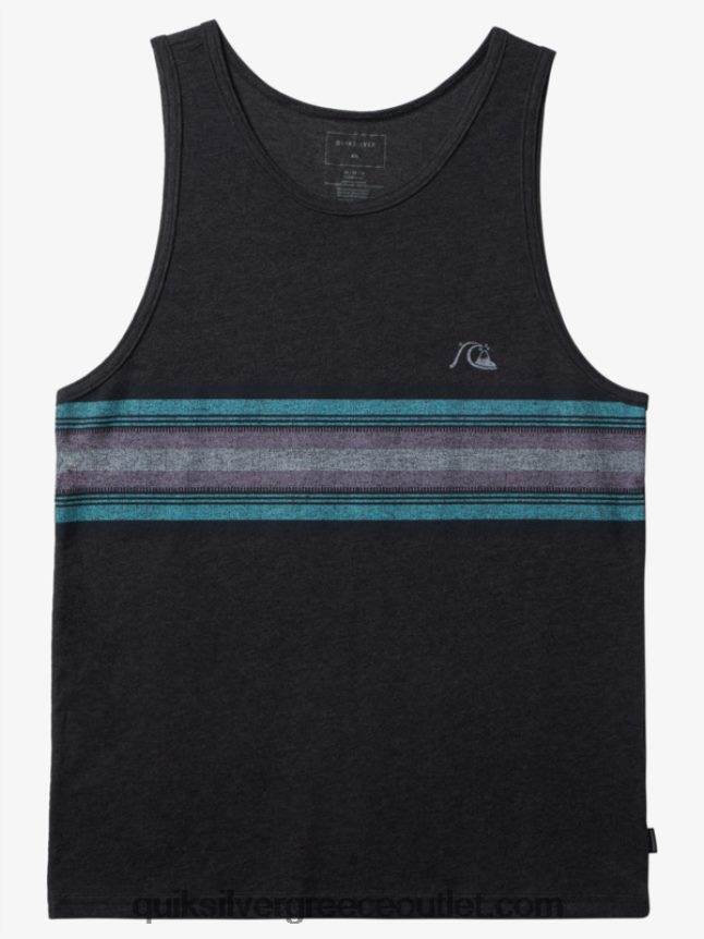 καθημερινή δεξαμενή λωρίδων Quiksilver άνδρες 66LP84705 κάρβουνο ρείκι
