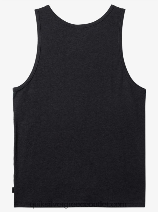 καθημερινή δεξαμενή λωρίδων Quiksilver άνδρες 66LP84705 κάρβουνο ρείκι