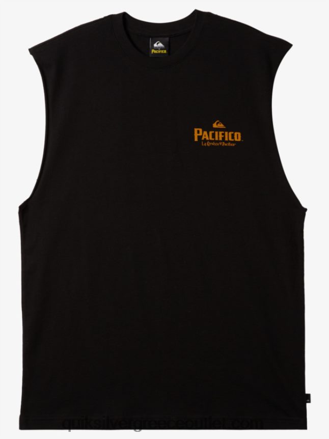 ευθύ σκοπευτή τανκ Quiksilver x Pacifico άνδρες 66LP844 μαύρος