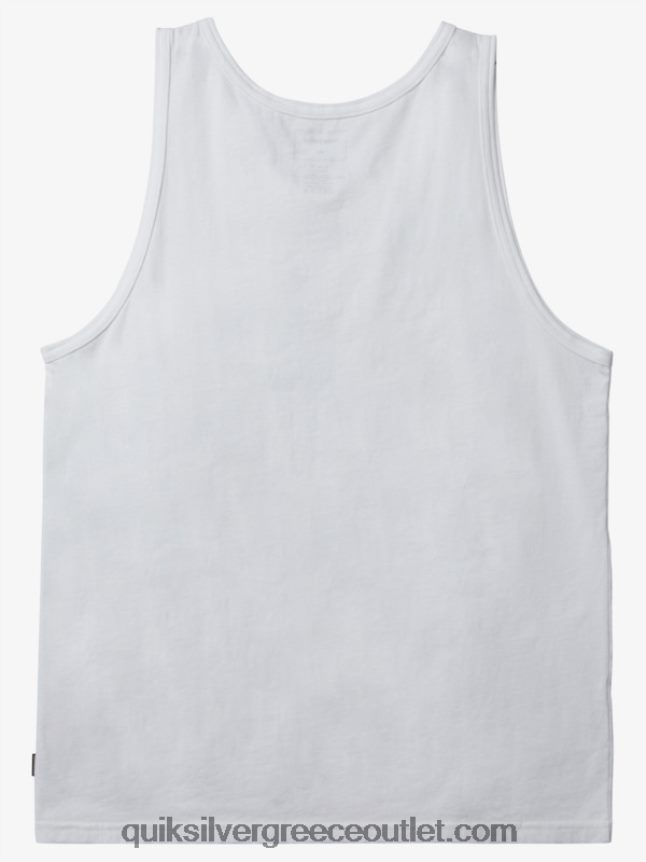 T-shirt omni pocket tank Quiksilver άνδρες 66LP84557 άσπρο