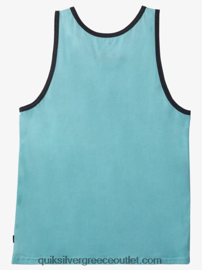 T-shirt omni pocket tank Quiksilver άνδρες 66LP84558 άγγελος μπλε ρείκι