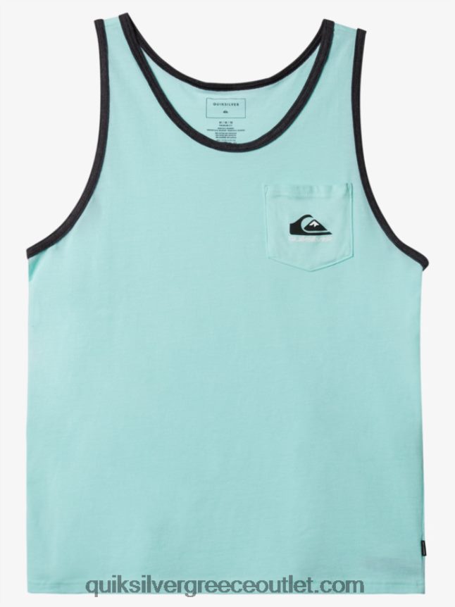 T-shirt omni pocket tank Quiksilver άνδρες 66LP84559 ρείκι από γυαλί παραλίας