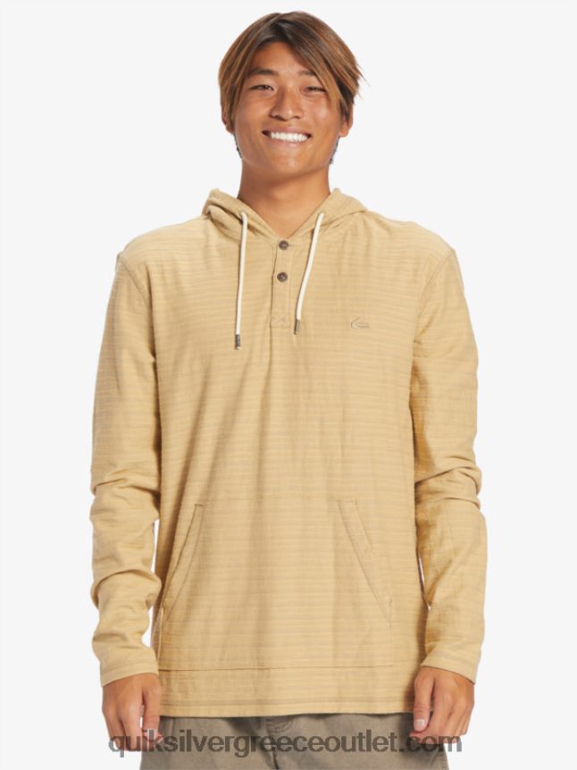 κουκούλα Carlton Quiksilver άνδρες 66LP84744 carlton taos taupe ρίγα