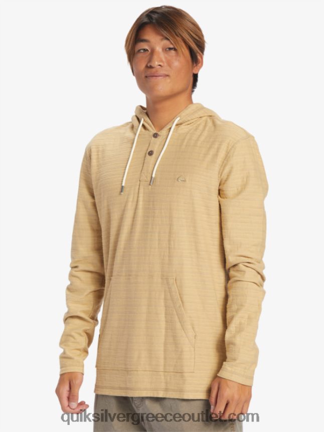 κουκούλα Carlton Quiksilver άνδρες 66LP84744 carlton taos taupe ρίγα