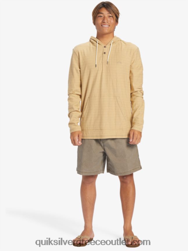 κουκούλα Carlton Quiksilver άνδρες 66LP84744 carlton taos taupe ρίγα