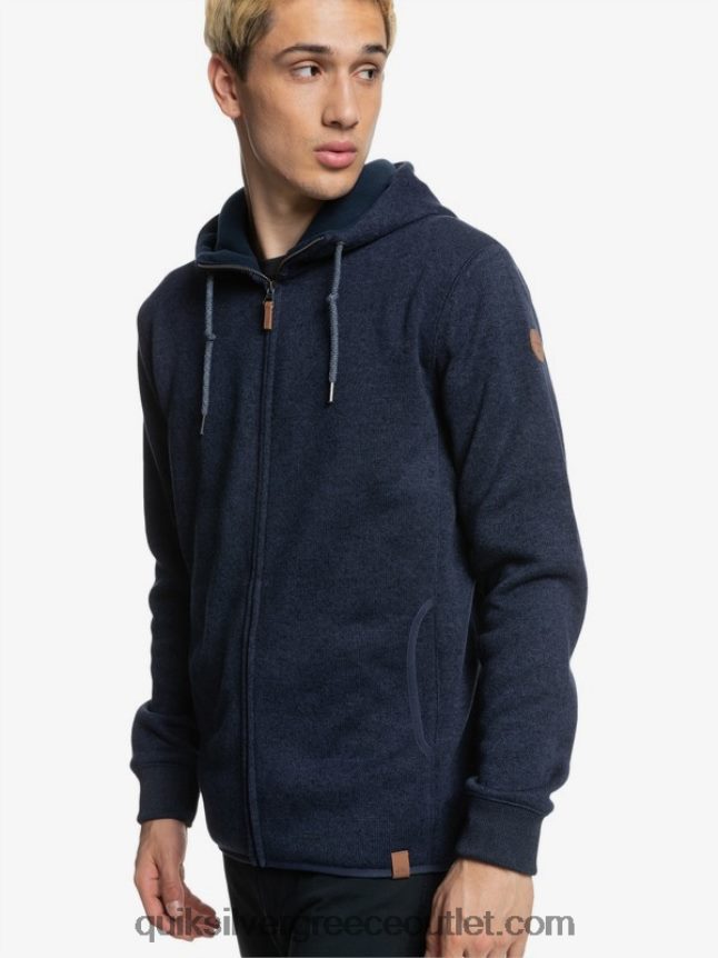 Keller με φερμουάρ κουκούλα Quiksilver άνδρες 66LP841478 παρισινή βραδιά